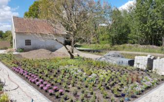 Gartengemälde